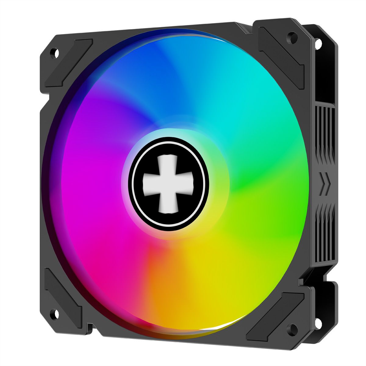 XILENCE Performance A+ REVERSE XF065, Ventilateur LED ARGB 120 mm noir