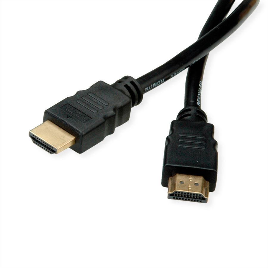 ROLINE RM Câble HDMI Ultra HD 8K avec Ethernet, M/M, noir, 2 m