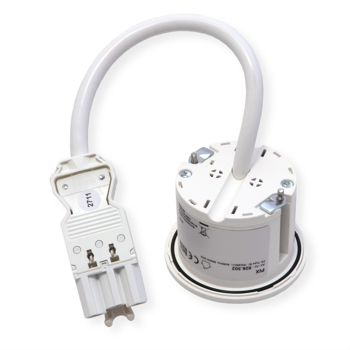 BACHMANN PIX 1xUTE 0,2m GST18 RAL9010