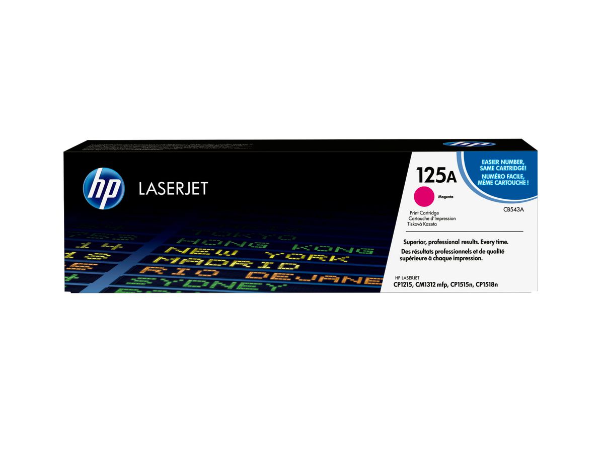 HP 125A toner LaserJet magenta authentique