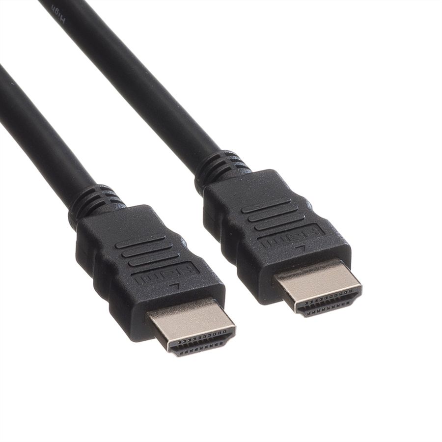 ROLINE Câble de raccordement pour écran HDMI High Speed M-M, 1 m