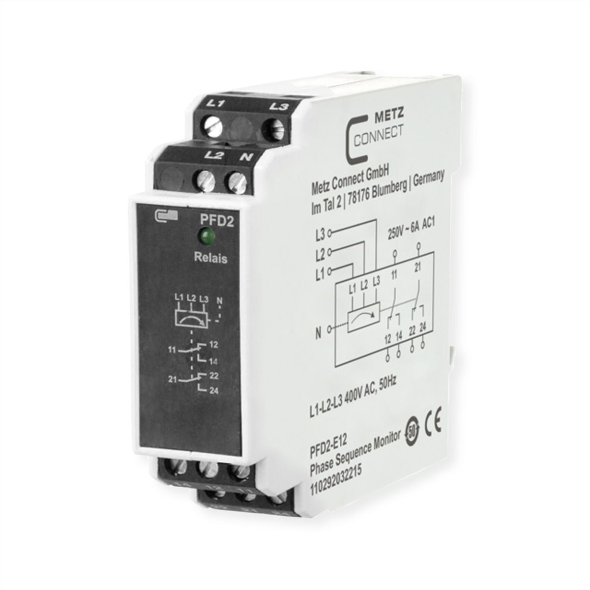 METZ CONNECT PFD2-E12 Surveillance de phases