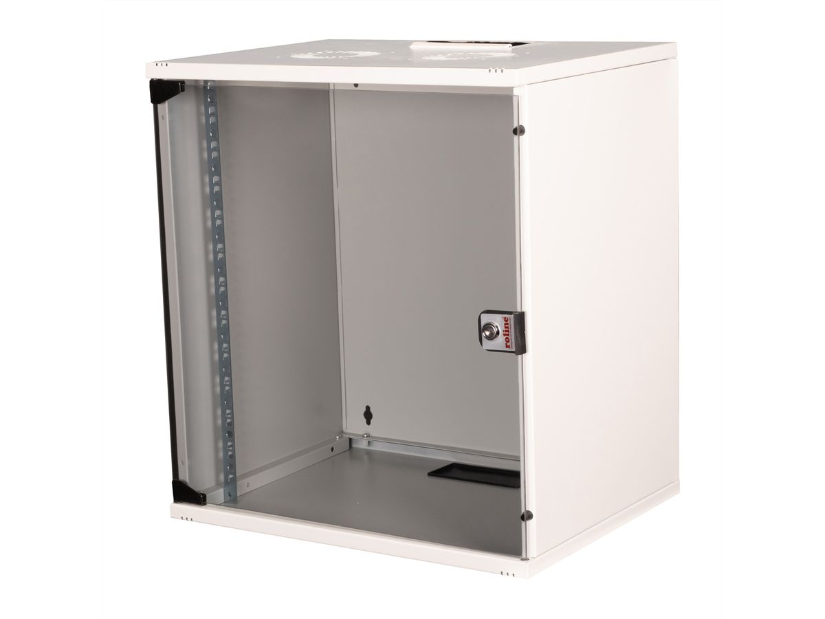 ROLINE 19" Boîtier mural Basic 12U, 540x400 LxP gris, EN KIT