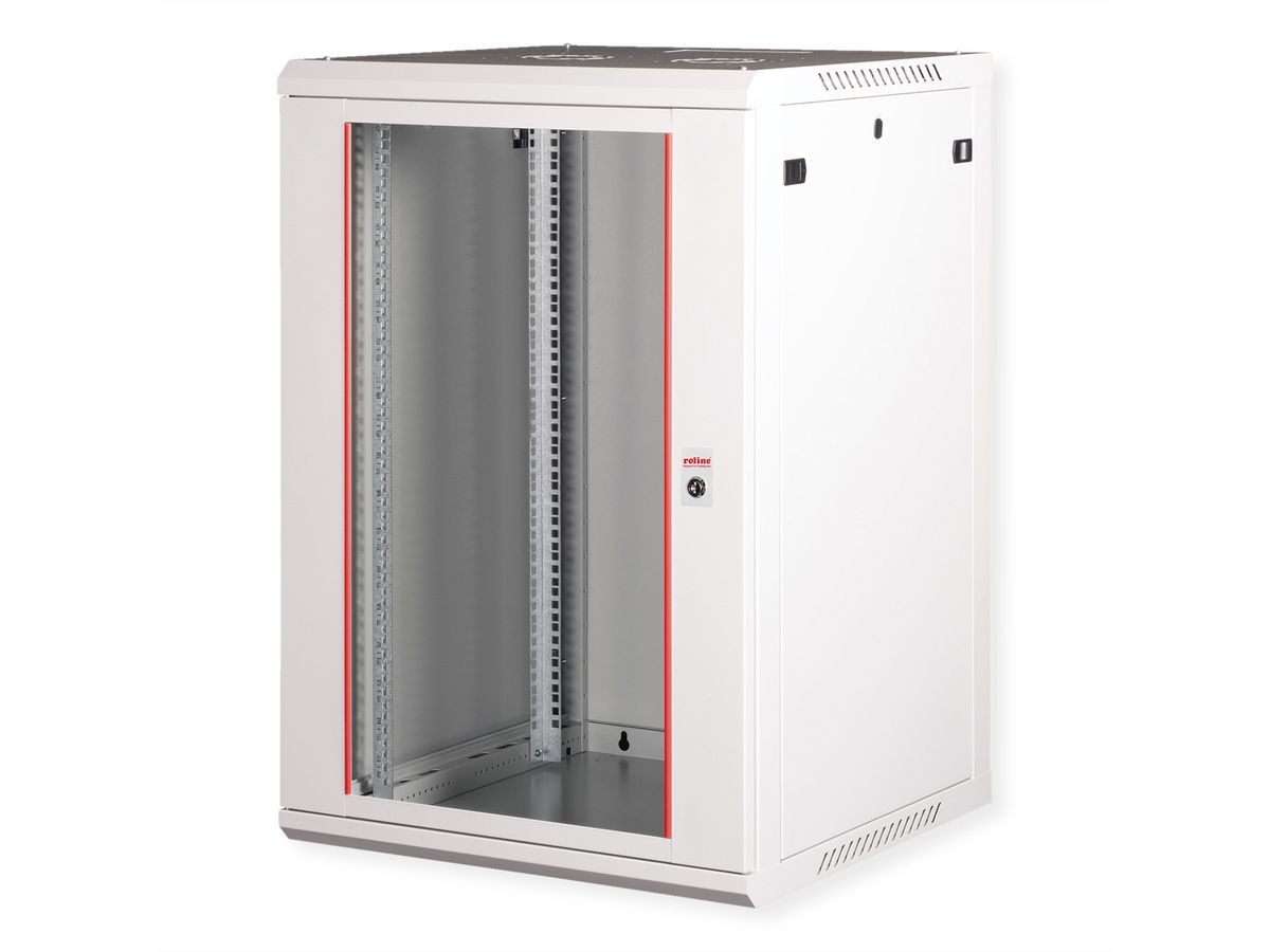 ROLINE 19" Boîtier mural Basic Plus 18U, 600x600 LxP gris