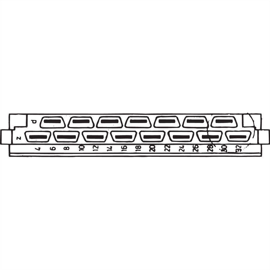 Connecteur SCHROFF Type H, EN 60603, DIN 41612, femelle, 15 contacts, longueur des broches 4.0 mm