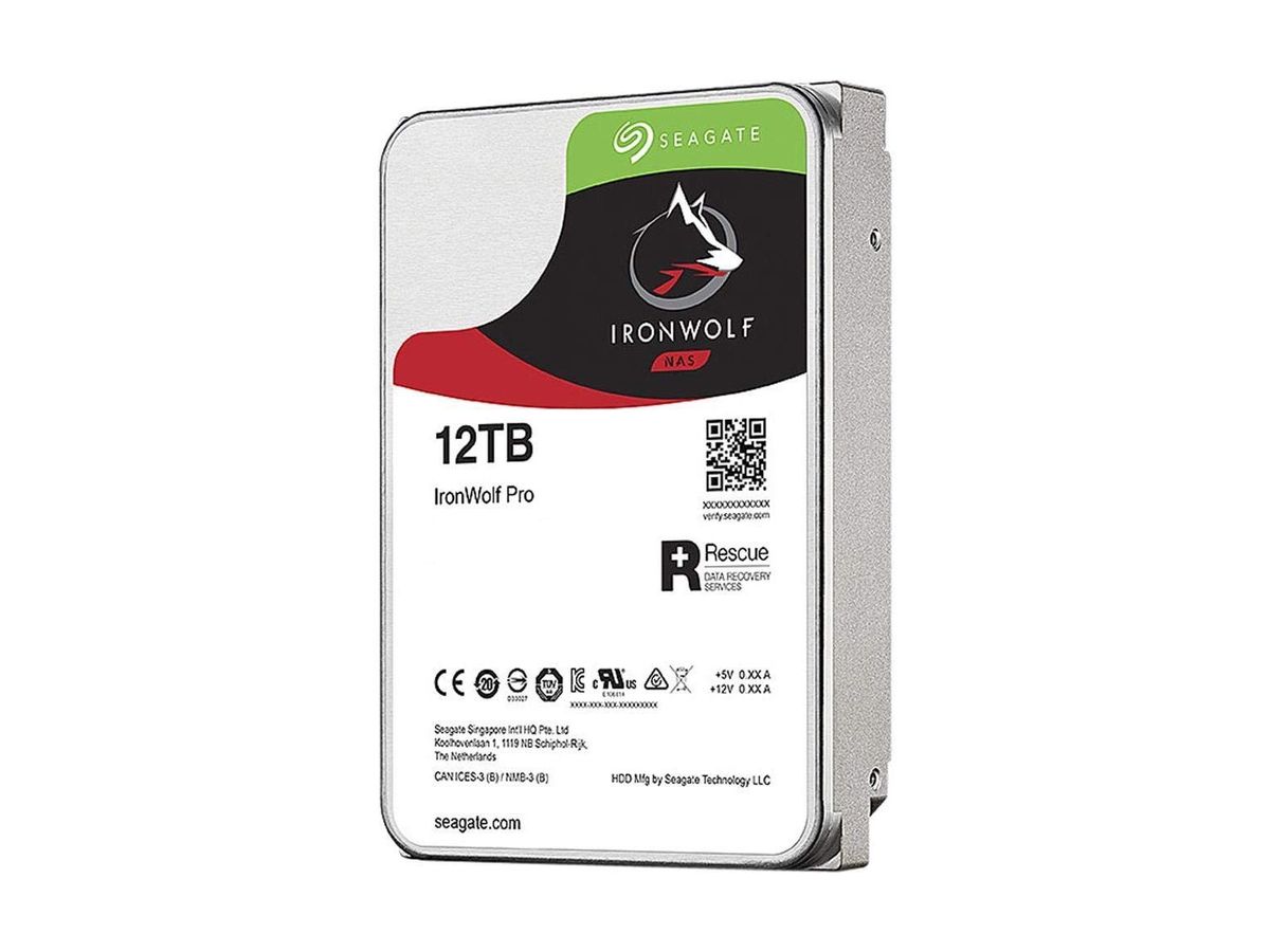 Seagate IronWolf Pro ST12000NEA008 disque dur 3.5" 12000 Go Série ATA III
