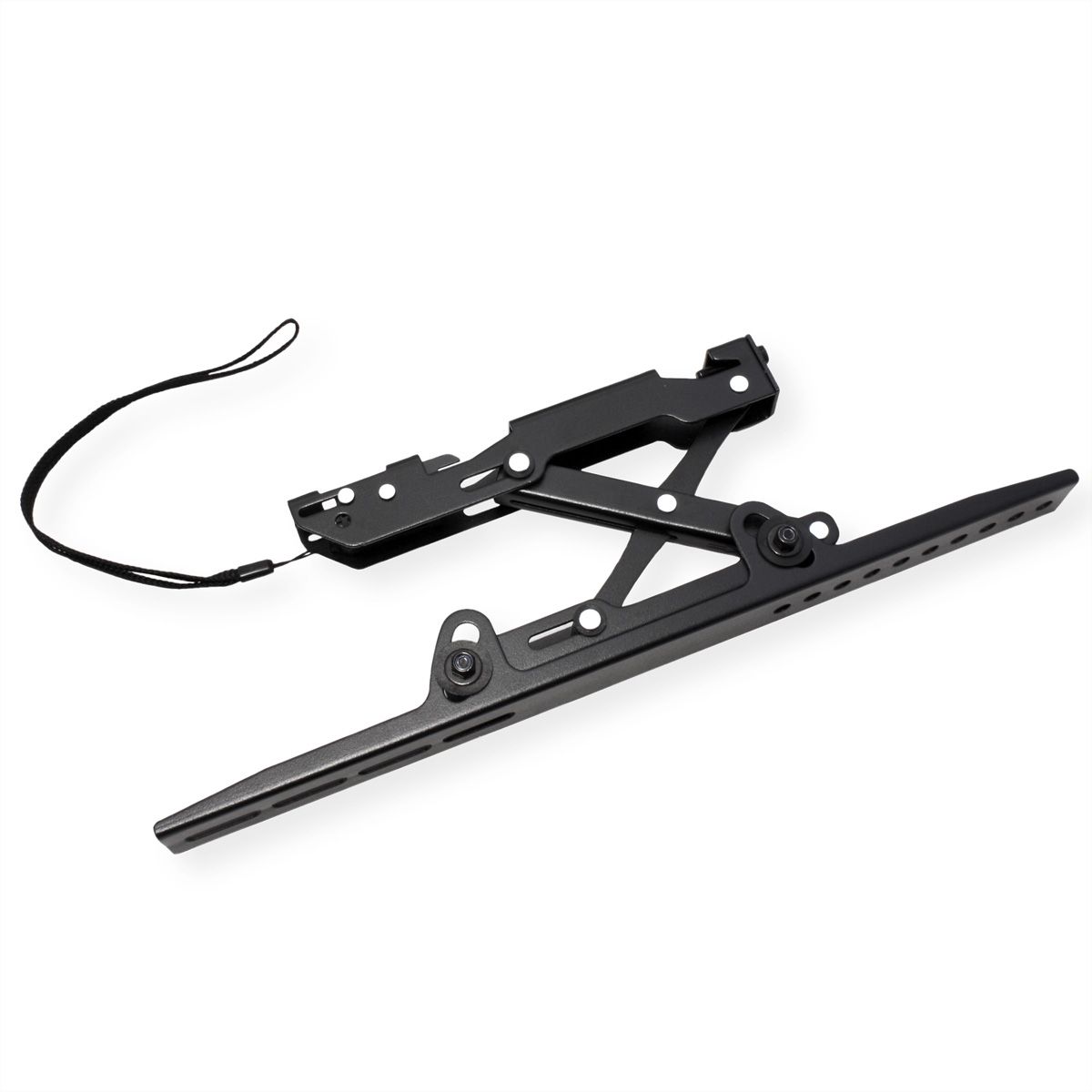 VALUE Support mural TV, distance murale de 47 mm, inclinable, <203,2cm/80", <75kg