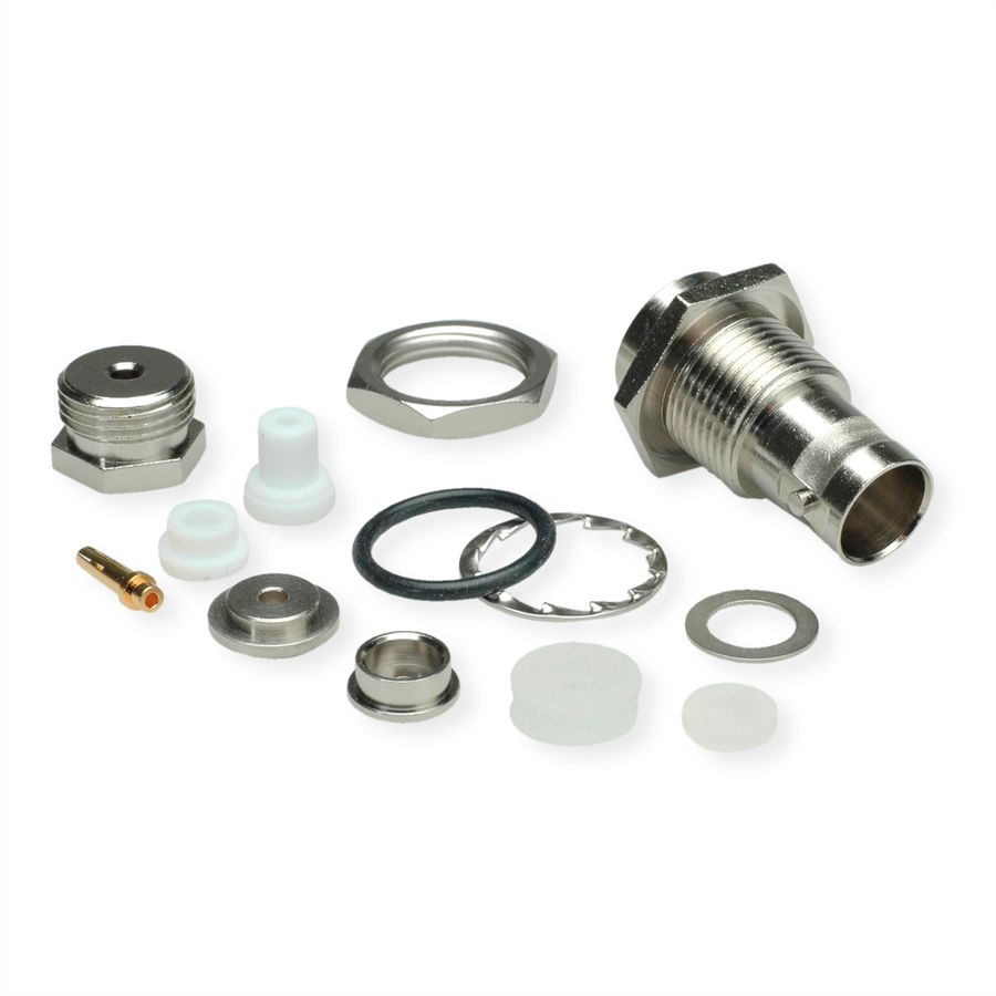 TELEGÄRTNER Douille de câble BNC 50 ohms, pour raccord à pression RG178B/U