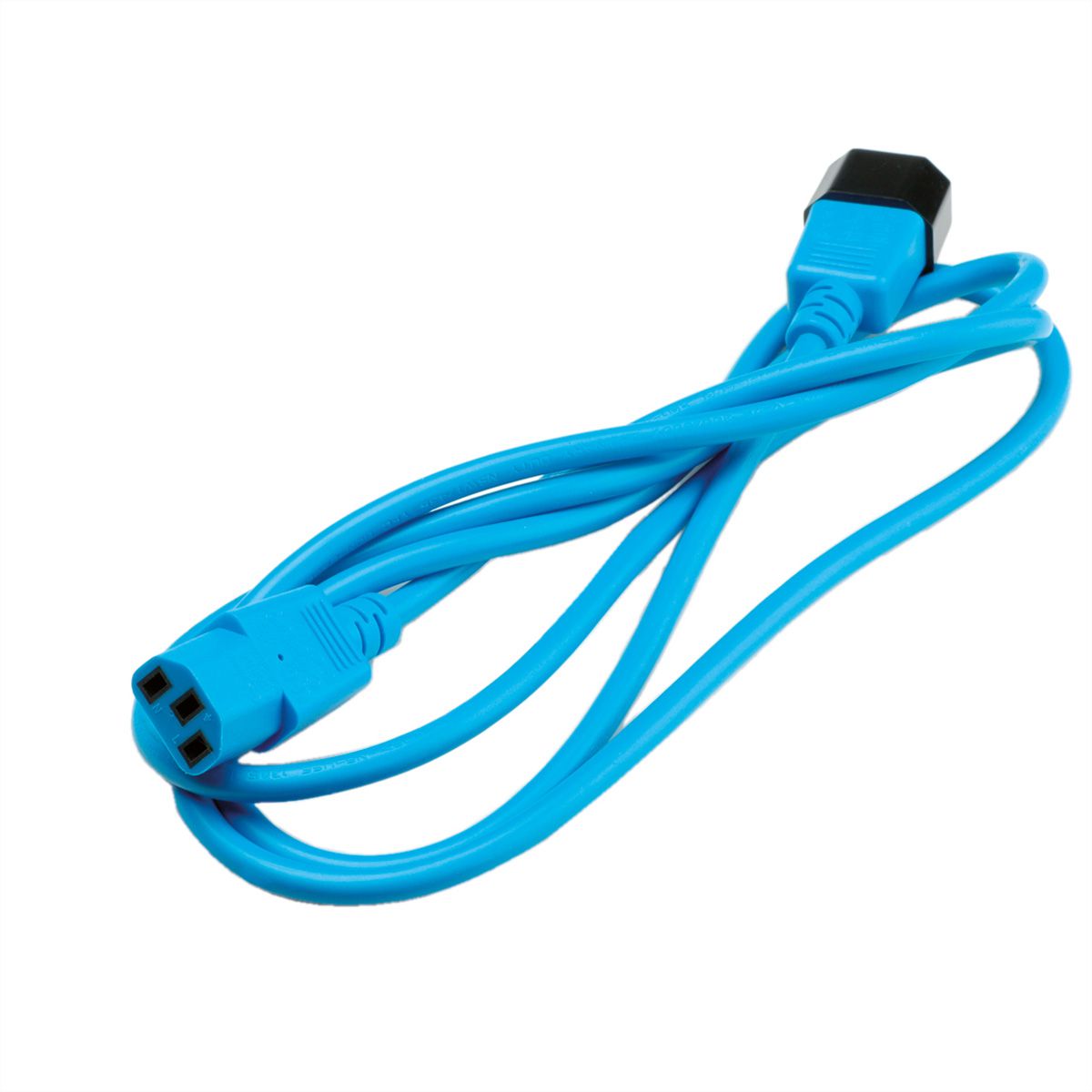 ROLINE Câble d'alimentation, IEC 320 C14 - C13, bleu, 1,8 m