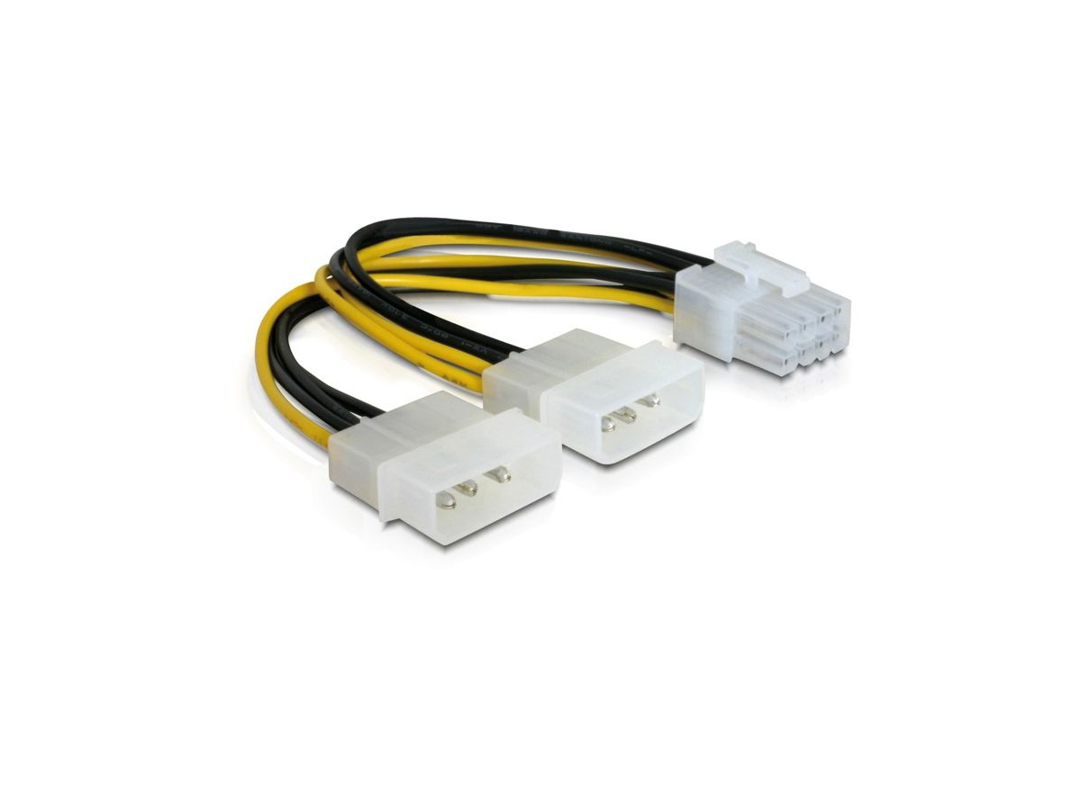 Câble d'alimentation int. en Y 8pin PCI Express VGA