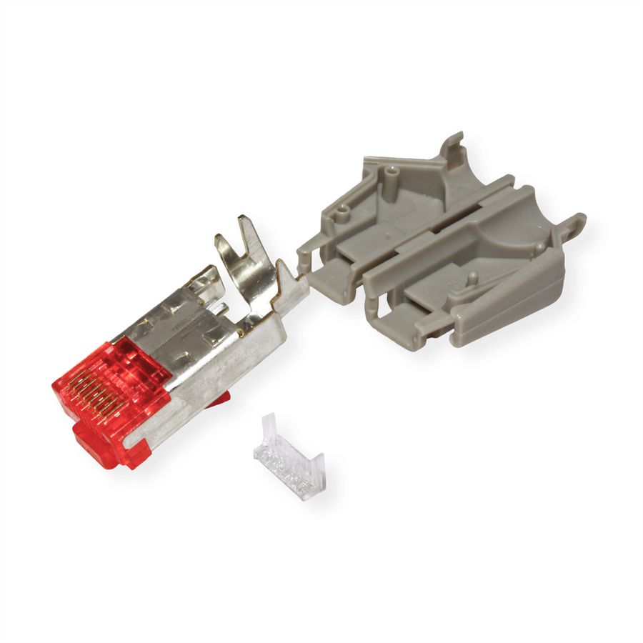 Connecteur HiRose TM21 blindé, manchon gris, 50 pièces