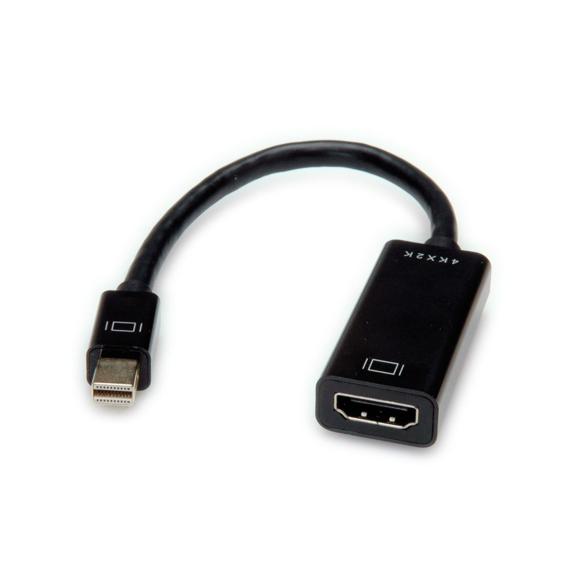 VALUE Adaptateur Mini DisplayPort-HDMI, v1.2, MiniDP M - HDMI F