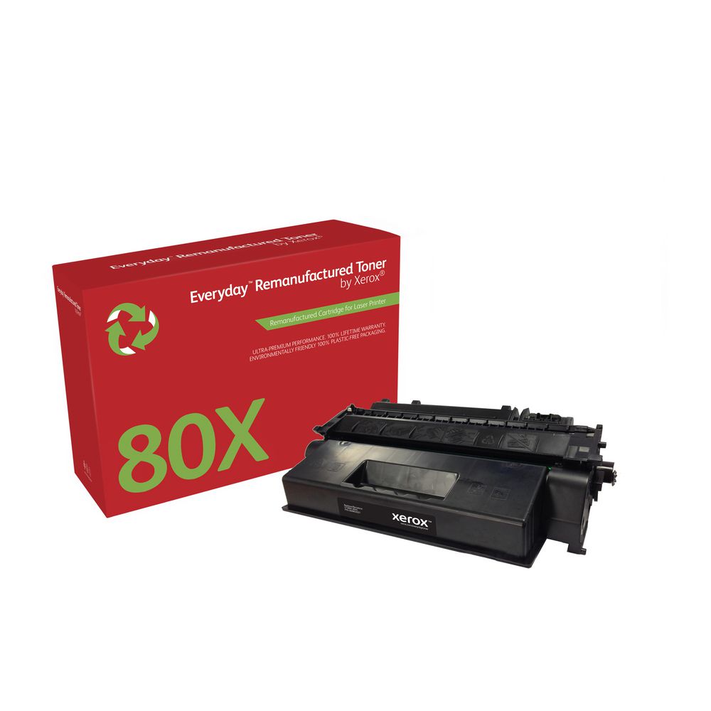 Remanufacturé Everyday Toner Noir de Xerox pour HP 80X (CF280X), Haute capacité