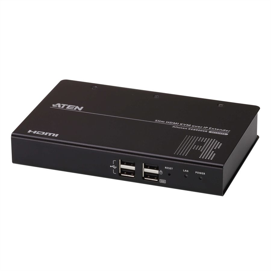 ATEN KE8900SR Récepteur KVM un affichage HDMI sur IP mince