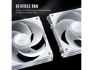 ANTEC C120 ARGB Ventilateur de boîtier PC inversé 120 mm, lot de 3, noir