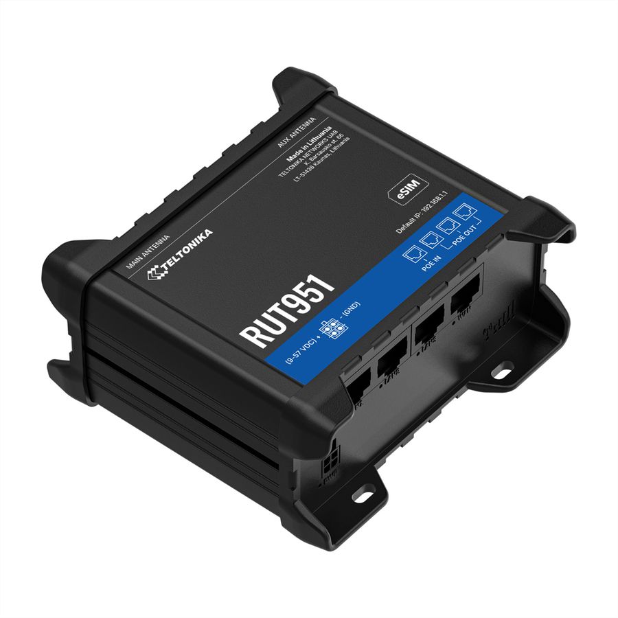 TELTONIKA RUT951 Routeur LTE/4G avec eSIM