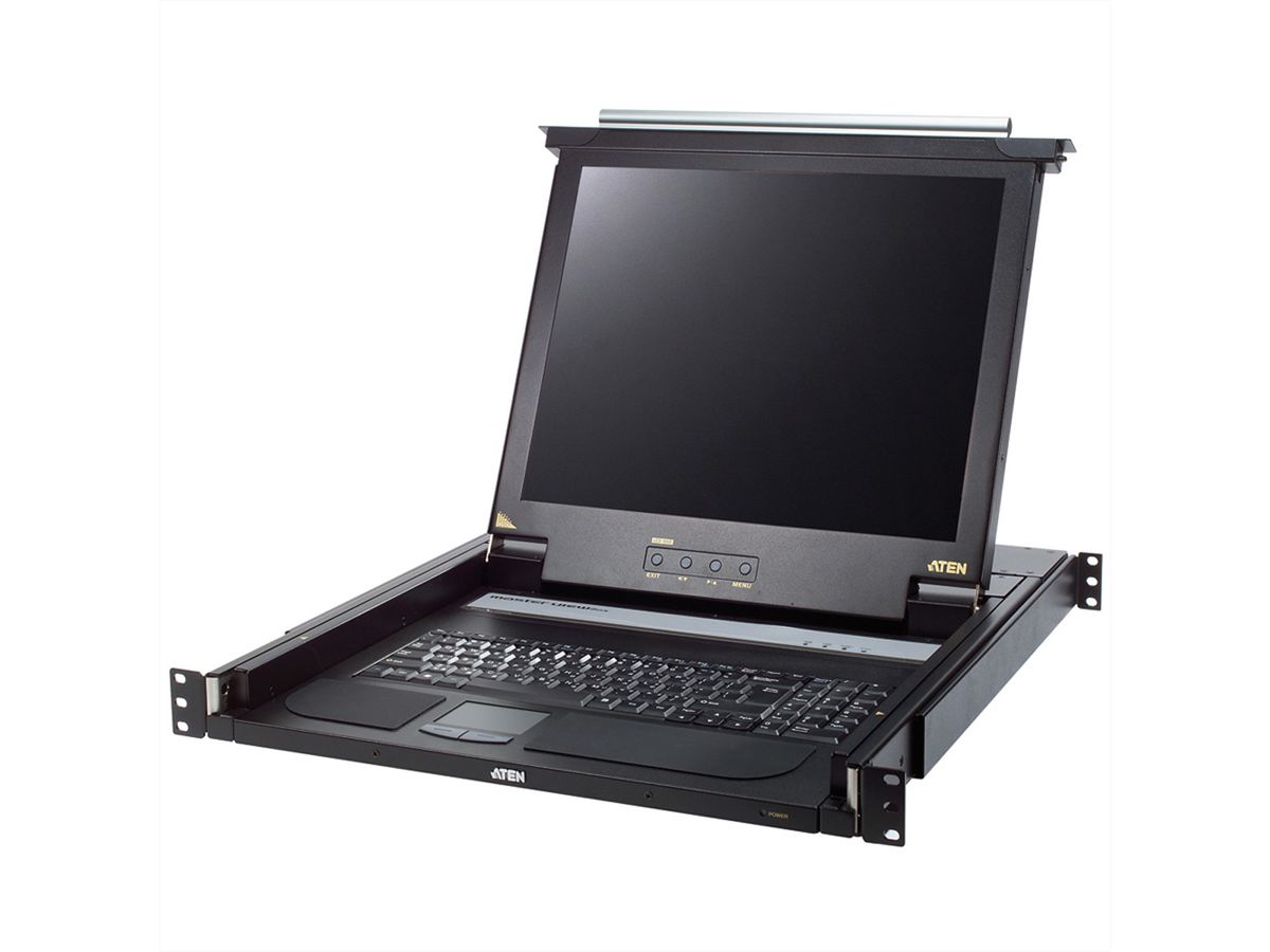 ATEN CL1000M Console KVM, LCD 43cm, VGA, PS/2, FR-Layout