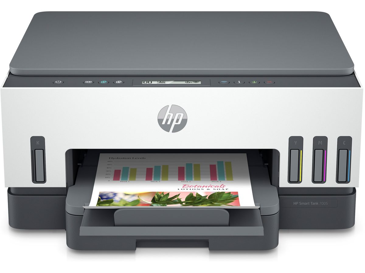HP Smart Tank 7005 Sans fil All-in-One Couleur Imprimante, Impression recto-verso, copieur, scanner