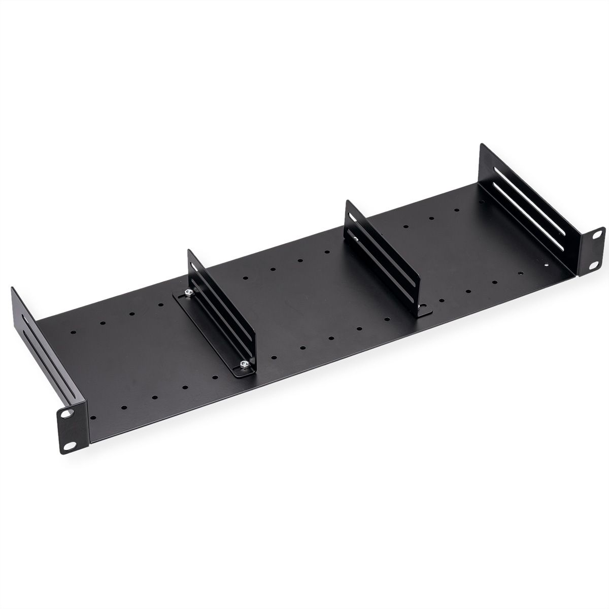 VALUE Etagère 19" avec 2 séparations amovibles, noir