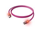 Cordon EasyLan DualBoot® LED Cat.6A (Classe EA) S/FTP, LSOH, violet, 2 m