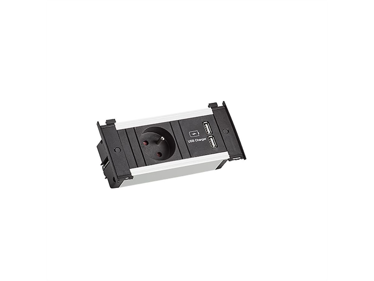 BACHMANN KAPSA XS 1xUTE 1xUSB courant 0,2m GST18