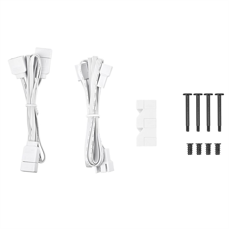 Thermaltake CT200 ARGB Sync 200mm Ventilateur de boîtier, blanc
