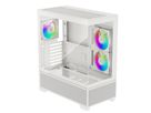 XILENCE Xilent Beam Boîtier PC ATX blanc, Boîtier PC ATX Gaming X218.W.ARGB blanc