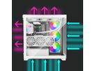 XILENCE Xilent Gleam X818.W.ARGB Gaming ATX PC blanc, Tour RGB ATX Midi