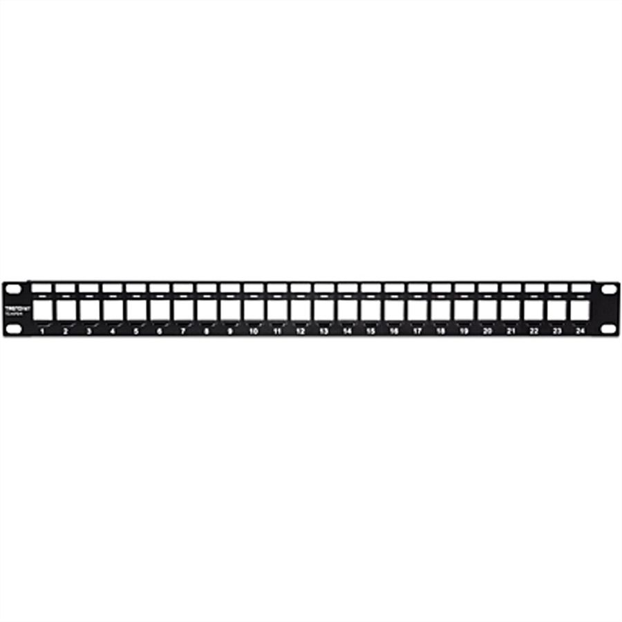 TRENDnet TC-KP24 Panneau de brassage vide à 24 ports pour Keystones 1U