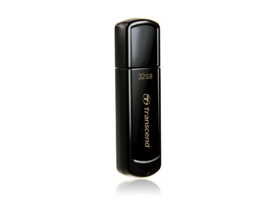 Transcend JetFlash 350 lecteur USB flash 32 Go USB Type-A 2.0 Noir