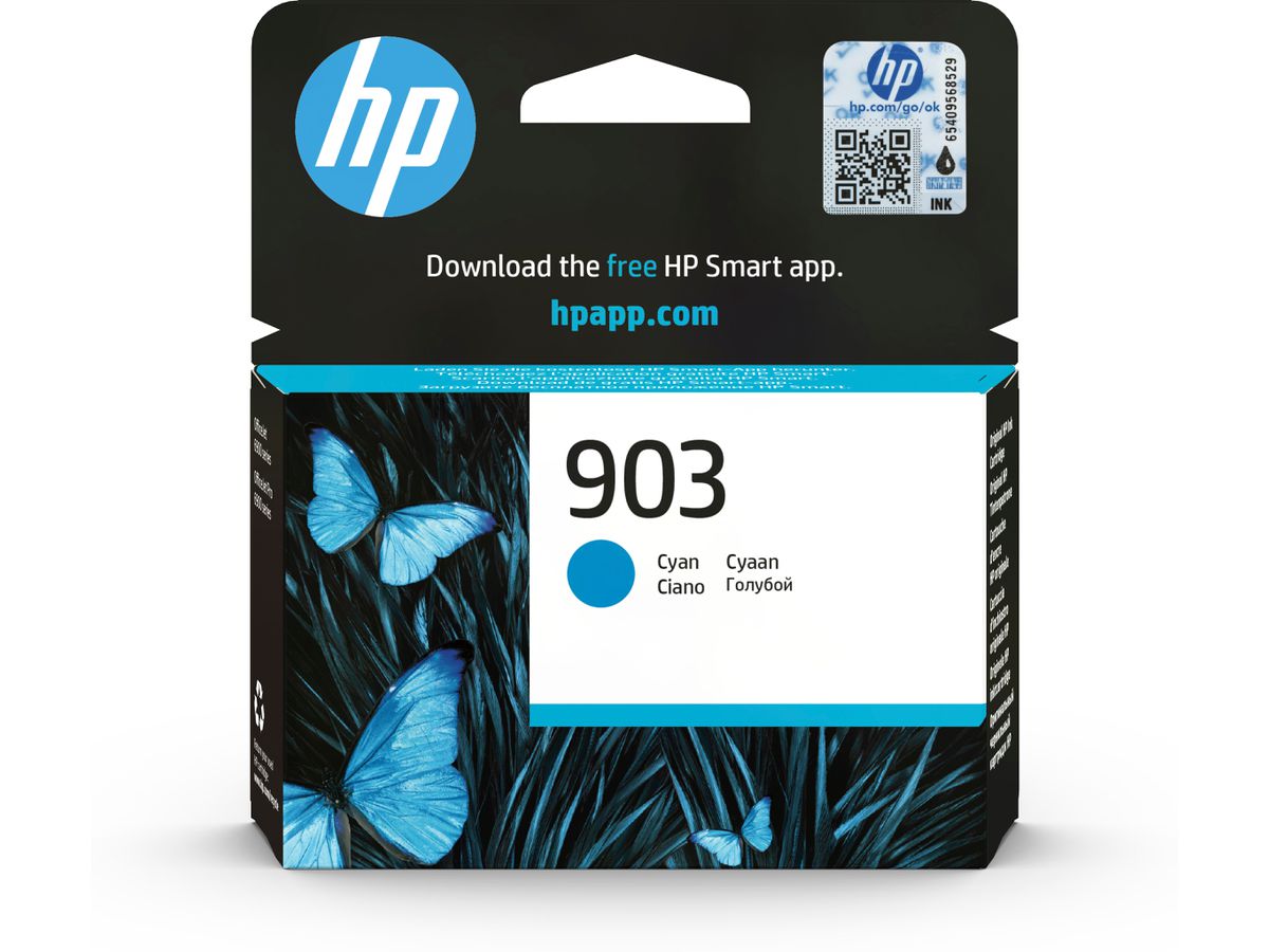 HP 903 Cartouche d’encre cyan authentique