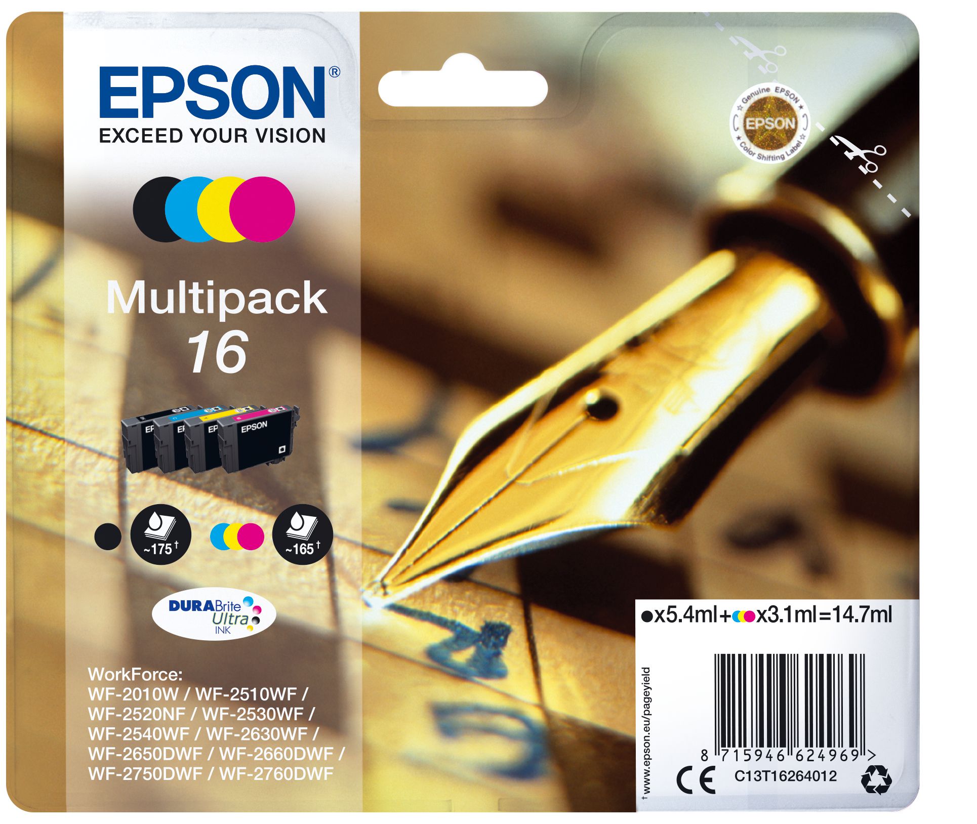 Epson Pen and crossword Cartouche "Stylo à plume" - Encre Durabrite MP