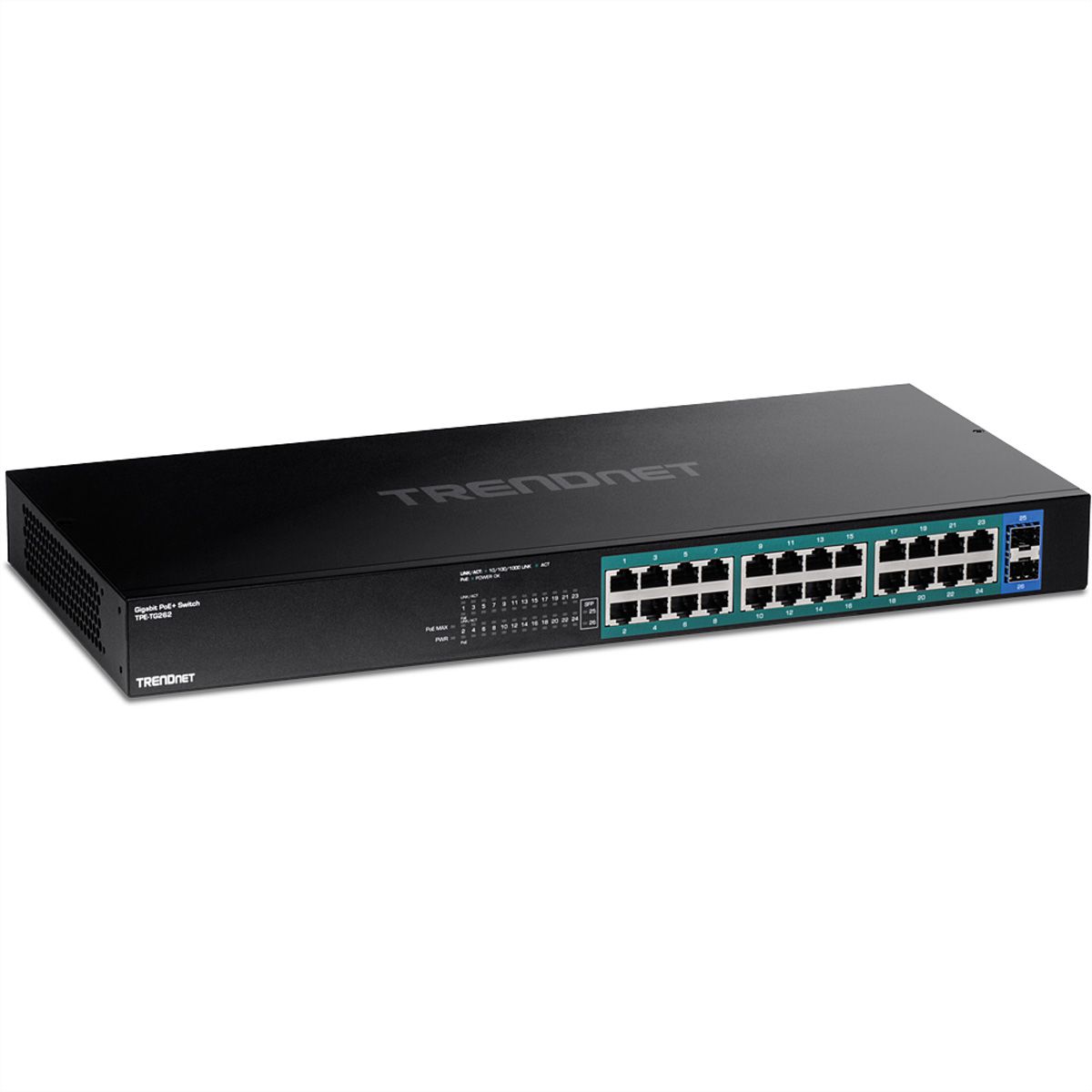TRENDNET TPE-TG262 Switch PoE+ Gigabit à 26 ports