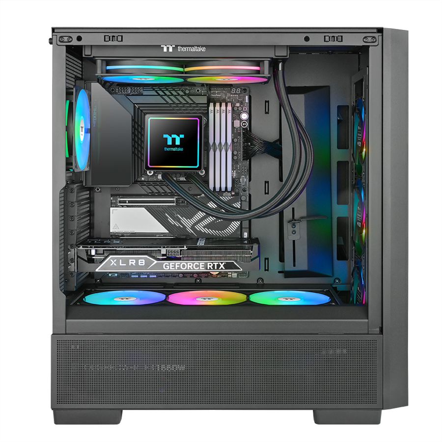 Thermaltake TH240 V3 ARGB Sync AIO, Refroidisseur liquide pour processeur, Noir