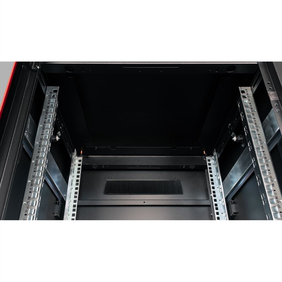 ROLINE 19" Baie réseau Pro 36U, 600x800 LxP Porte verre noir