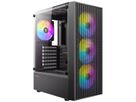 ANTEC AX27 RGB Elite Boîtier PC Midi Tower Gaming ATX, noir
