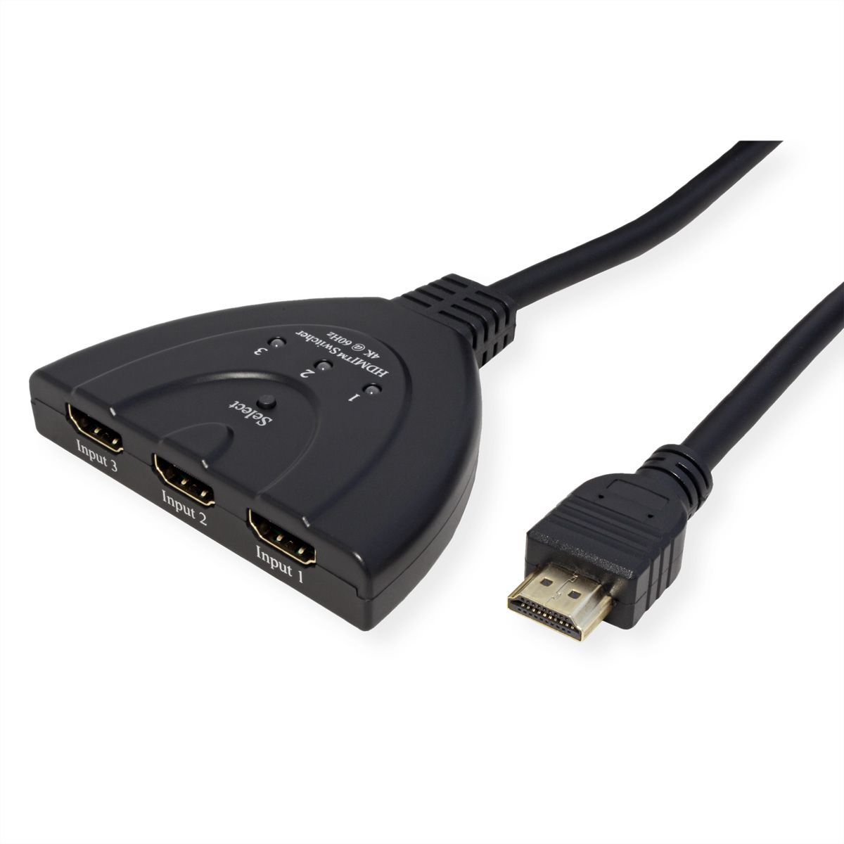 VALUE Switch HDMI, 3 PCs - 1 écran