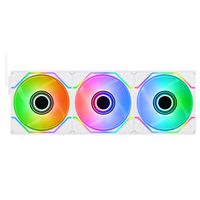 Thermaltake SWAFAN 120 EX INFINITY ARGB Sync Pack de 3 ventilateurs, blanc