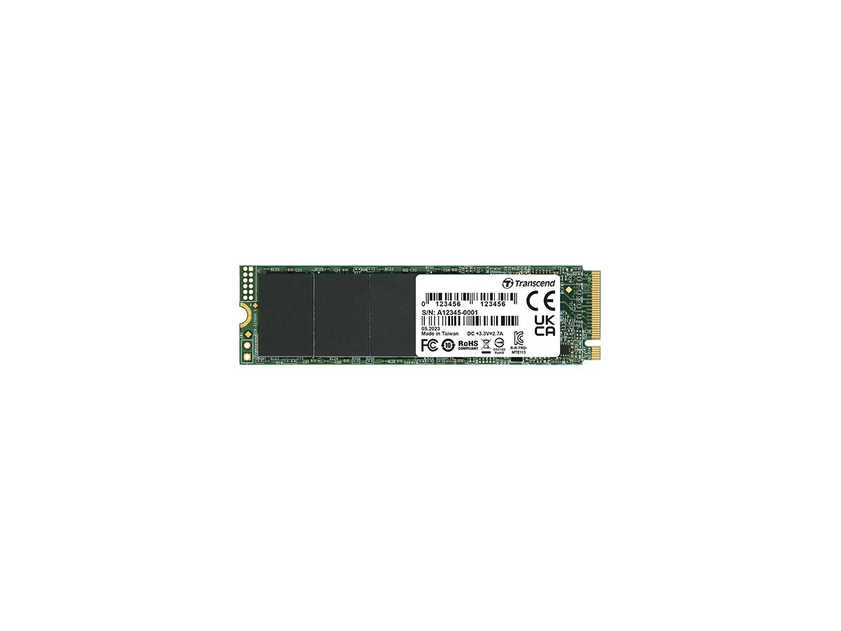Transcend 115S M.2 500 Go PCI Express 3.0 3D NAND NVMe