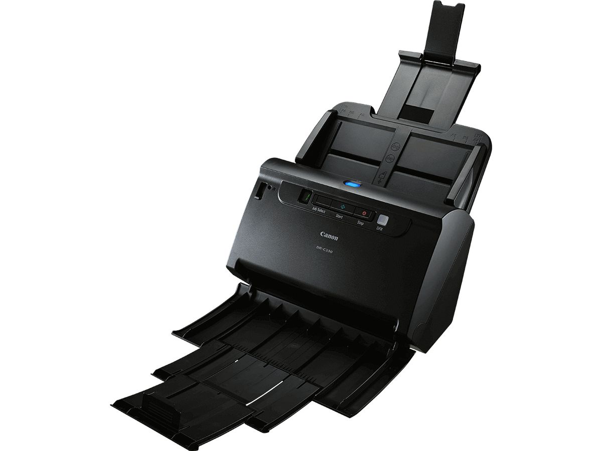 Canon imageFORMULA DR-C230 600 x 600 DPI Alimentation papier de scanner  Noir A4 - SECOMP France