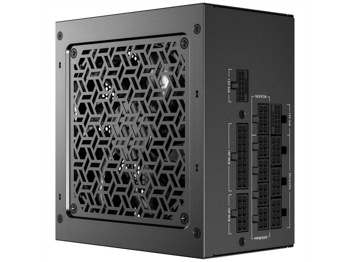 ANTEC GSK 1200 ATX3.1 Bloc d'alimentation 1200 W entièrement modulaire, certifié 80 PLUS Gold
