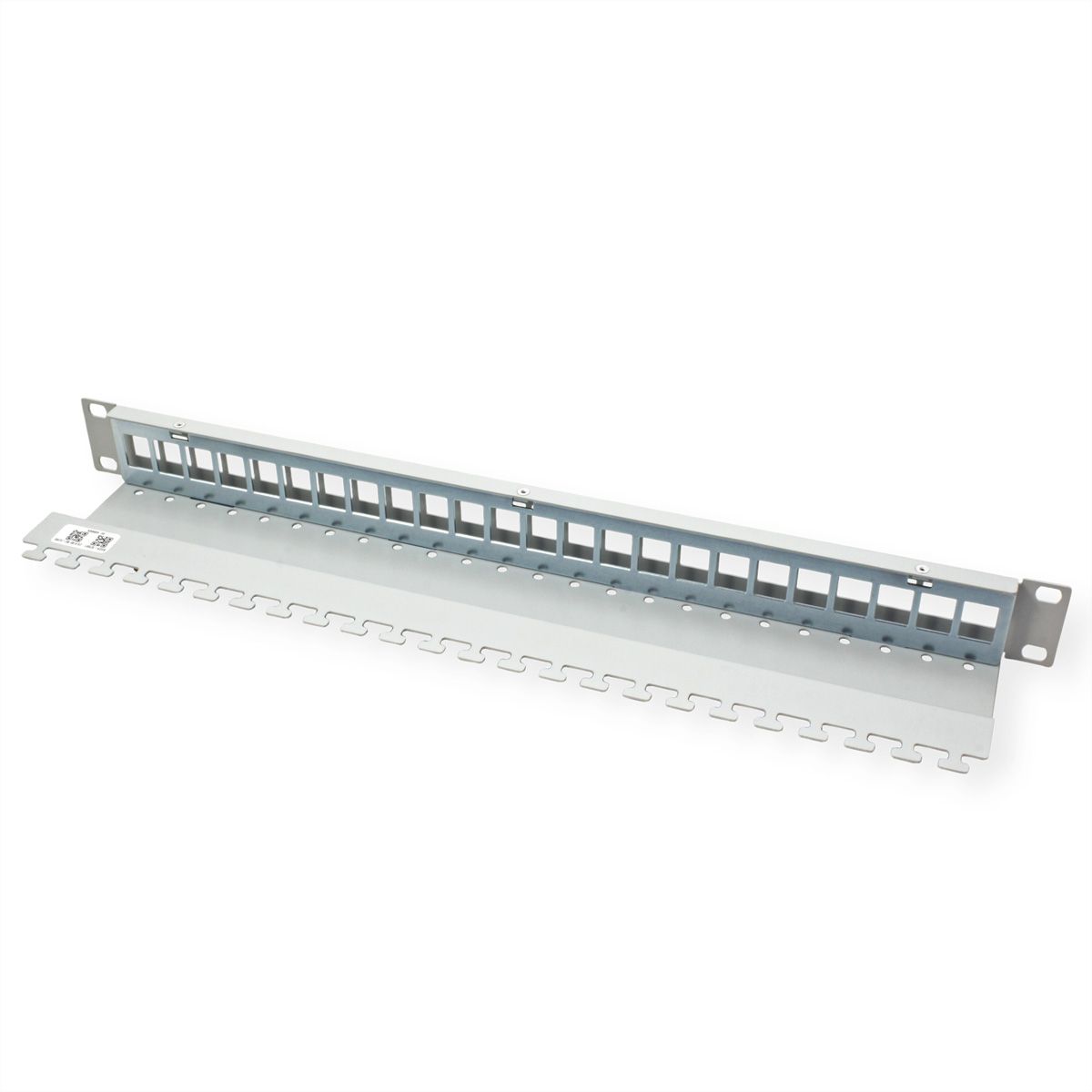 EasyLan preLink / fixLink Paneau 19'' 1U, vide, pour 24 Keystones