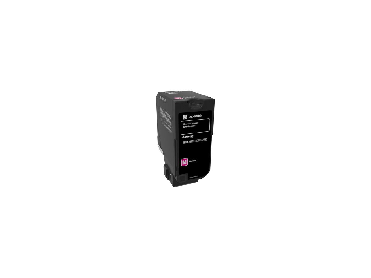 Lexmark 74C20ME Cartouche de toner Cartouche laser Magenta