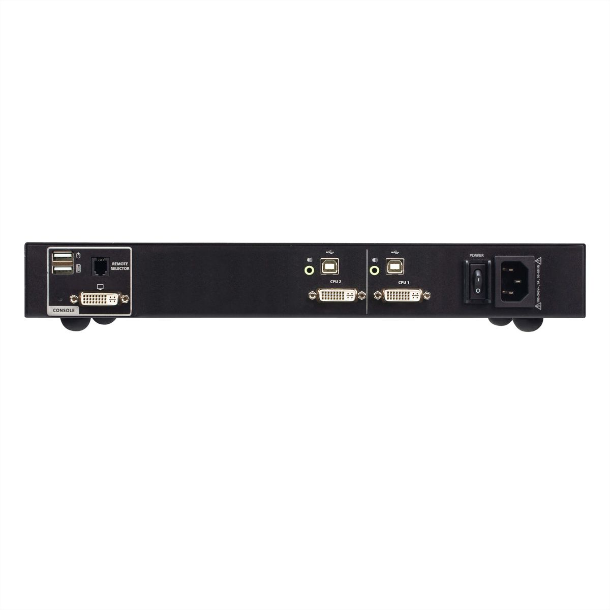 ATEN CS1182D4 Commutateur KVM sécurisé DVI 2 ports USB
