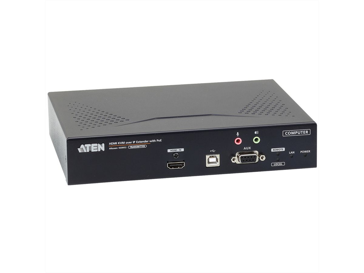 ATEN KE8952T Émetteur KVM HDMI 4K sur IP avec PoE