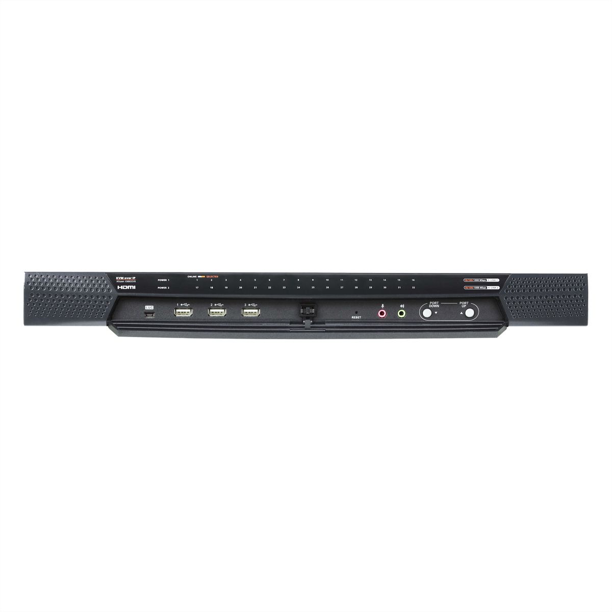 ATEN KN8032VB Accès partagé 1 local/8 distant commutateur KVM sur IP 32 ports multi-interface Cat 5