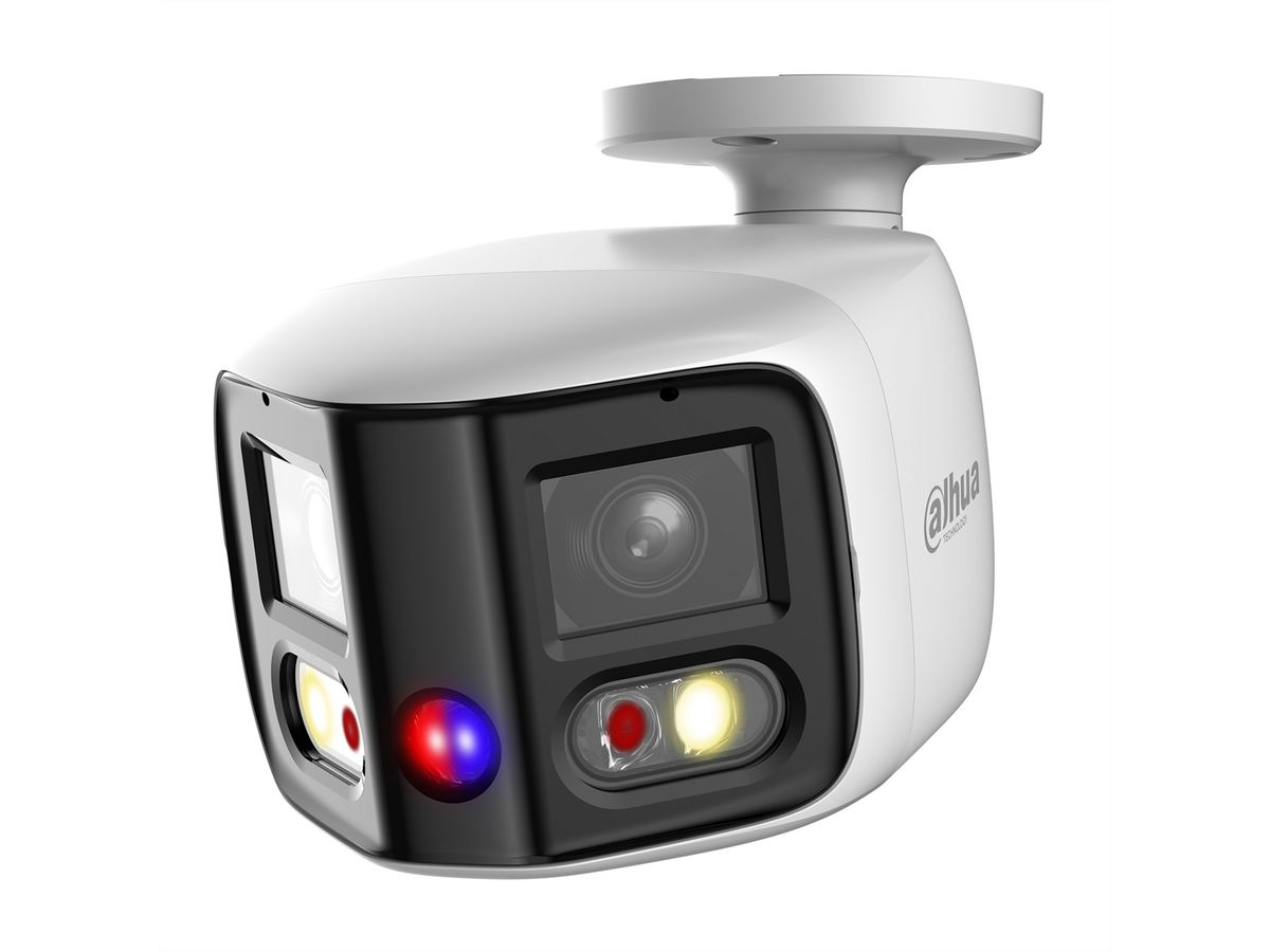 DAHUA IPC-PFW3849SP-A180-E2-AS-PV-0280B Caméra bullet 2x4MP, TiOC Fixed-focal WizSense