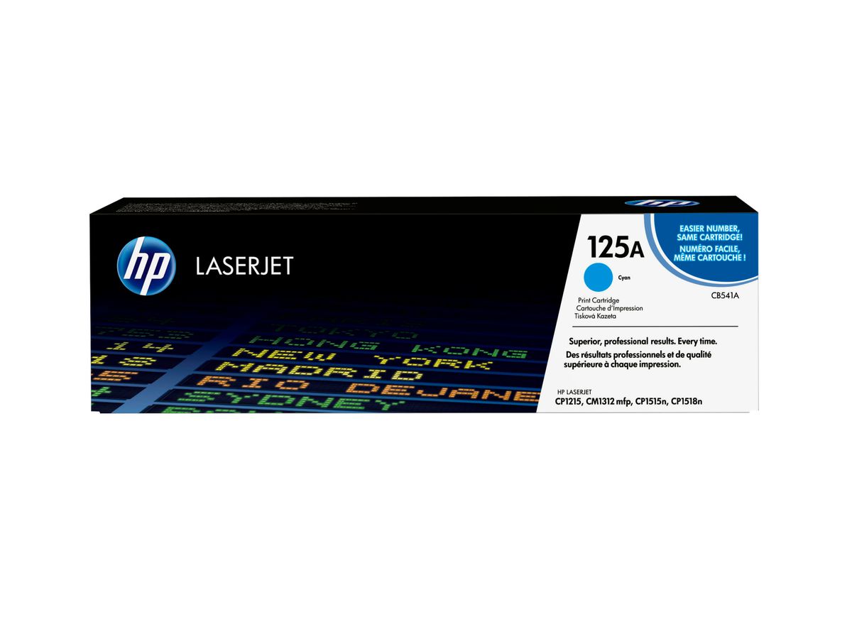 HP 125A toner LaserJet cyan authentique