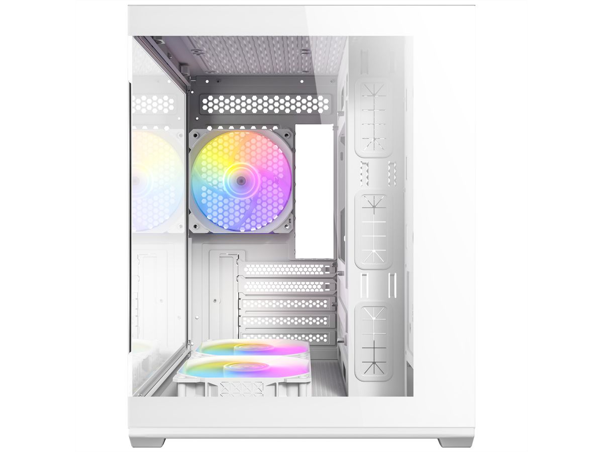 ANTEC CX60M ARGB Boîtier PC Mini Tour Micro-ATX, blanc