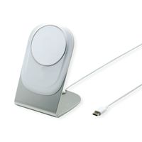 ROLINE Chargeur à induction magnétique avec pied pour appareils mobiles, 15W